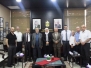 Dr. Laila Ghannam meets the new administrative staff of Friends of the Blind Association