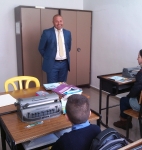 Within the activities of the banking week - Cairo Amman Bank visits Al Qabas School for Visually impaired.